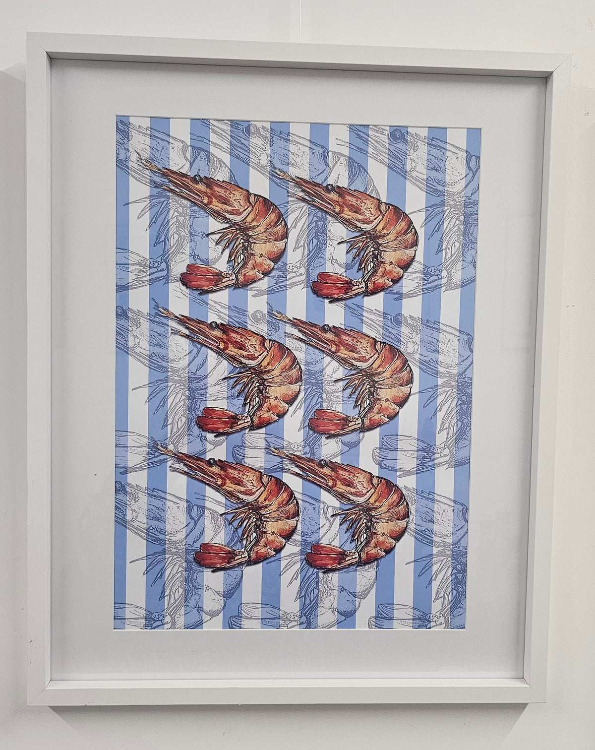 Prawns Art Print