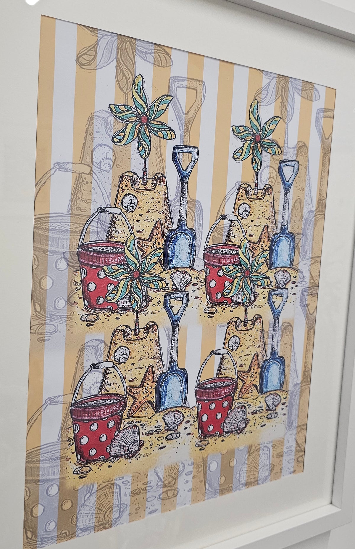 Sandcastle Art Print