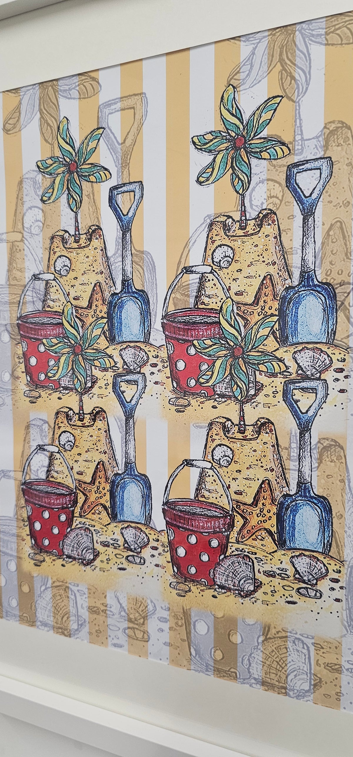 Sandcastle Art Print