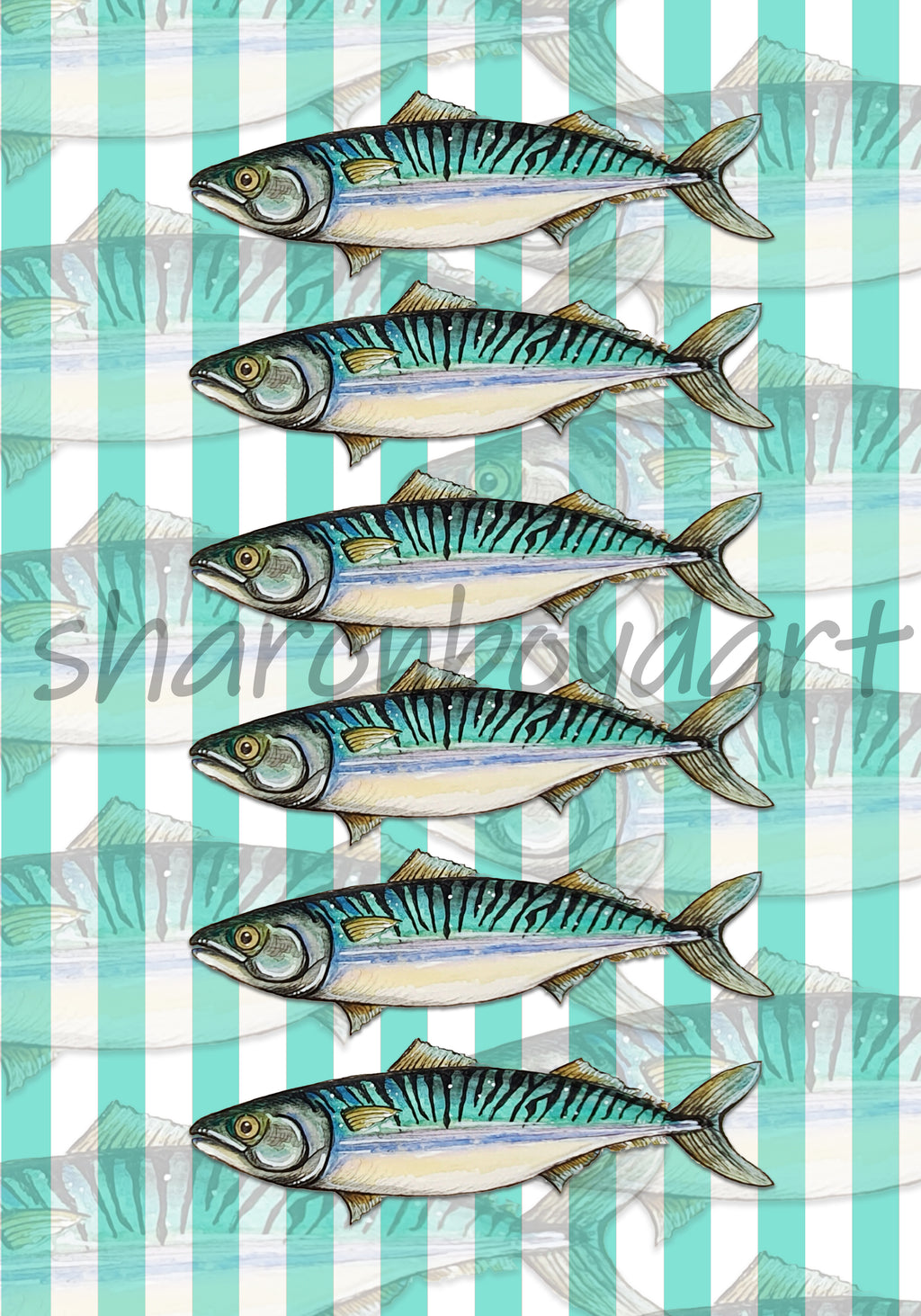 Mackerel Art Print