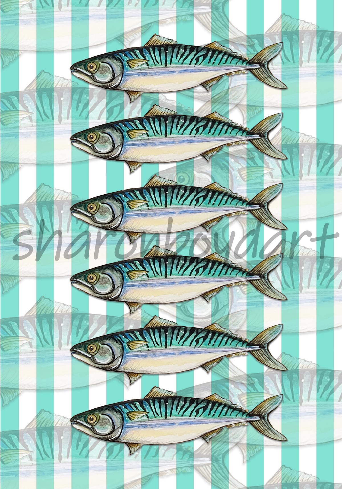 Mackerel Art Print