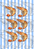 Prawns Art Print